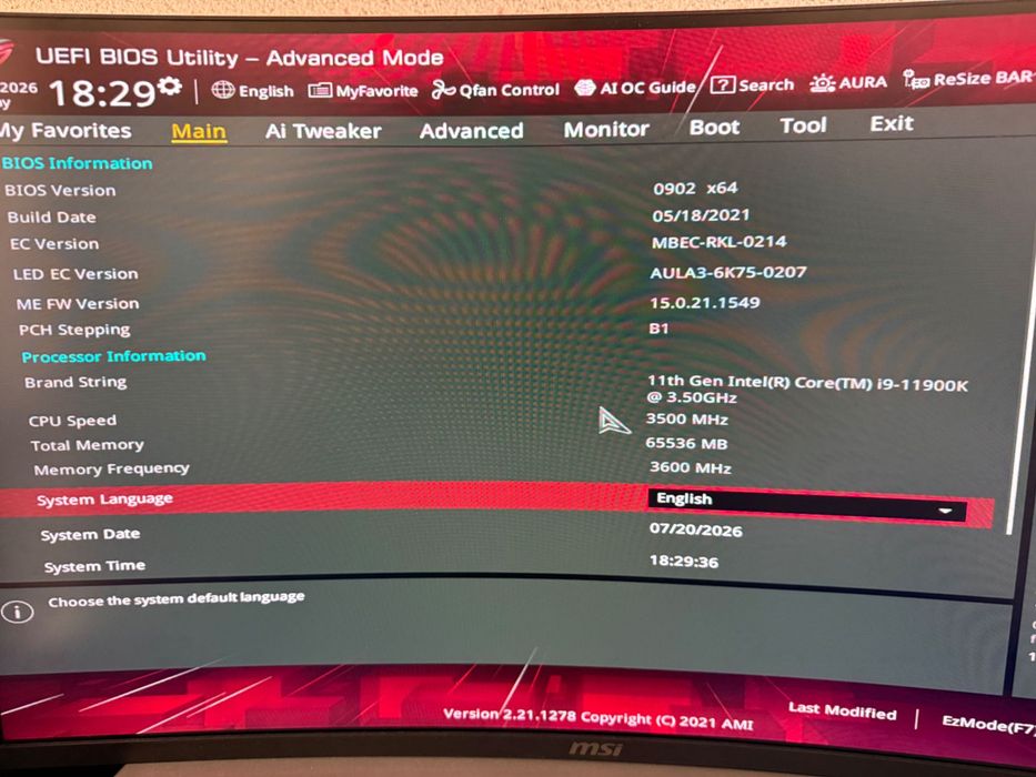 Gaming PC RX 7900 GRE Nitro+ / 64GB / ASUS ROG / i9