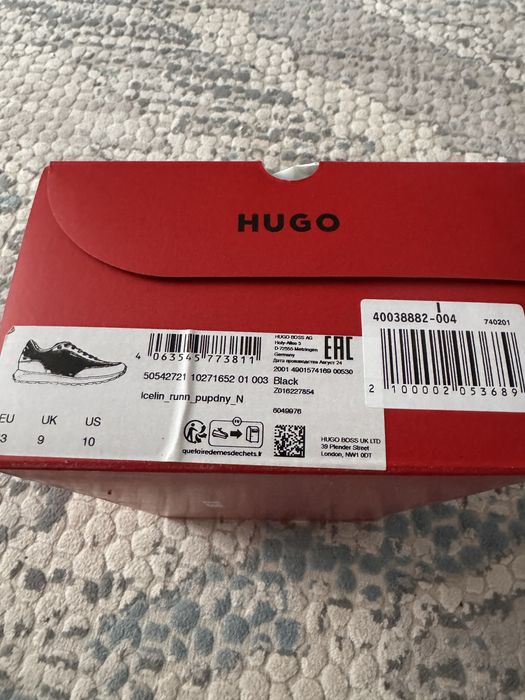 Летние кроссовки HUGO, оригинал