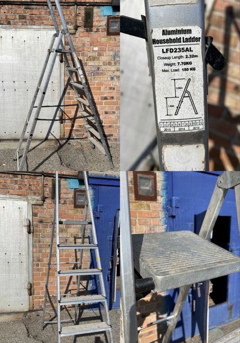 Продам стремянку лестницу из алюминия . Самовывоз