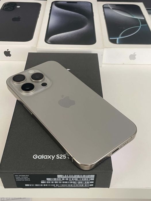 iPhone 15 Pro Natural Titanium