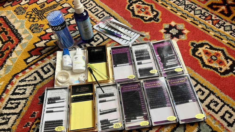 Материалы для наращивания ресниц