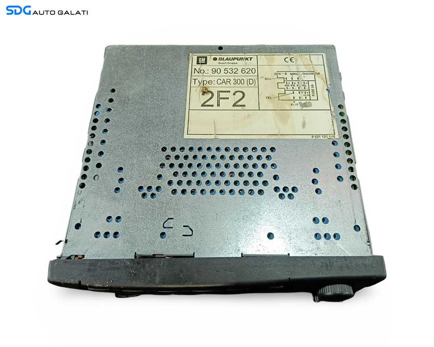 Unitate Radio Player Casetofon BLAUPUNKT Opel Astra G 1998 - 2007 Cod 90532620 [LR6470]