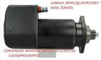 Electromotor Liebherr, O & K, Mercedes, Man 24V, 11 dinti