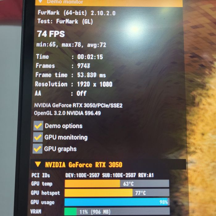 RTX 3050 8 gb продам карту