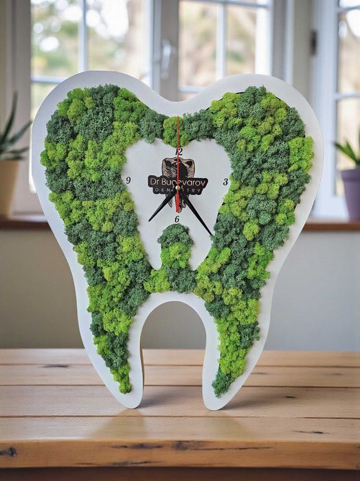 Персонализиран часовник със скандинавски мъх за всеки повод