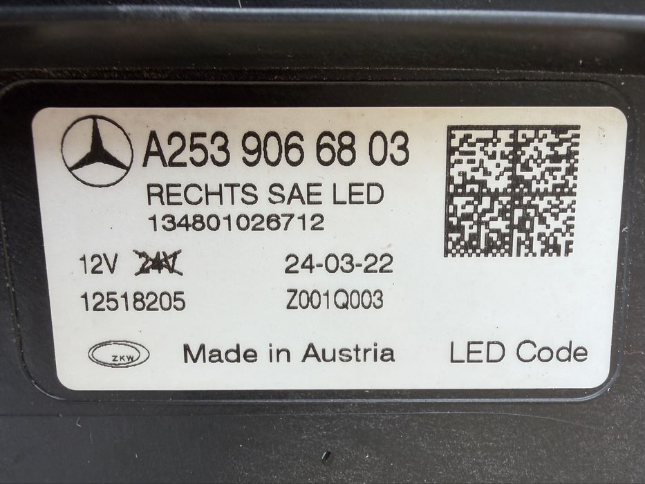 Faruri, Far stanga / Far dreapta Mercedes GLC C253 / W253 : America