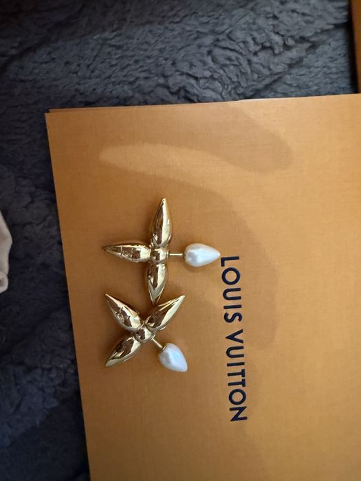 Серьги Louis Vuitton оригинал