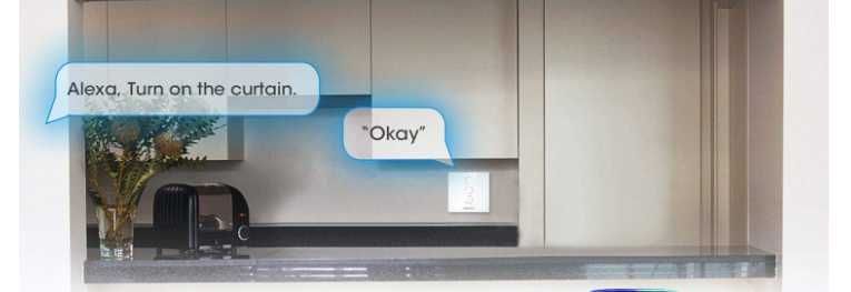 Comutator pentru obloane rulante WiFi Maxcio compatibil Alexa(set de 4