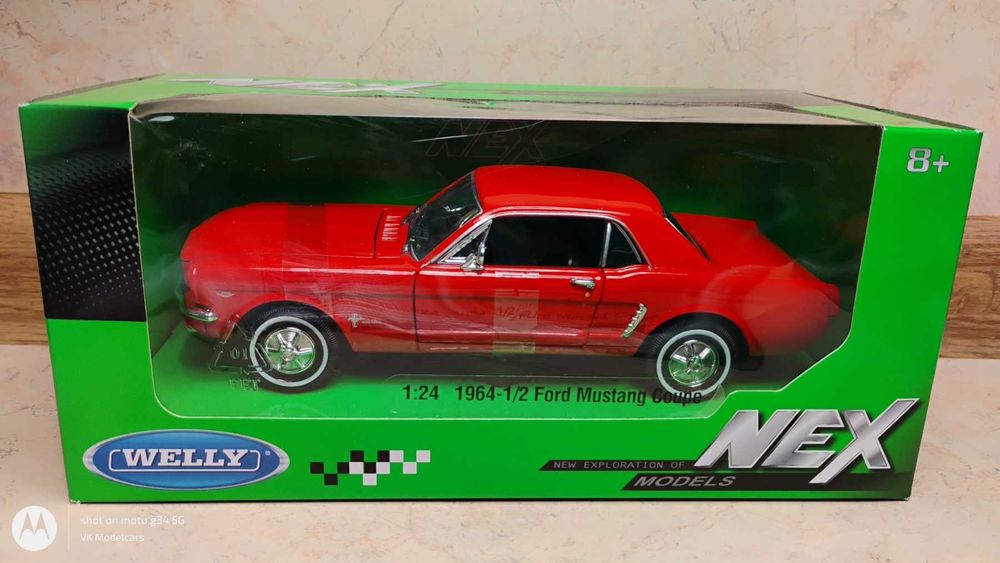 1964 Ford Mustang Coupe 1:24 Welly