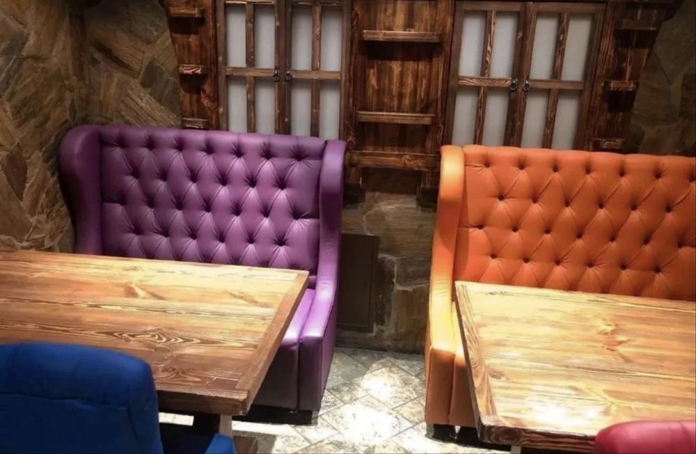 Диваны для кафе баров ресторанов Любой цвет и размер