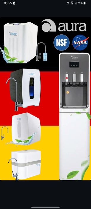 Suv Filtrlari  germanskiy Aura Cebilon 1mln 500 yuzdan 16mlngacha