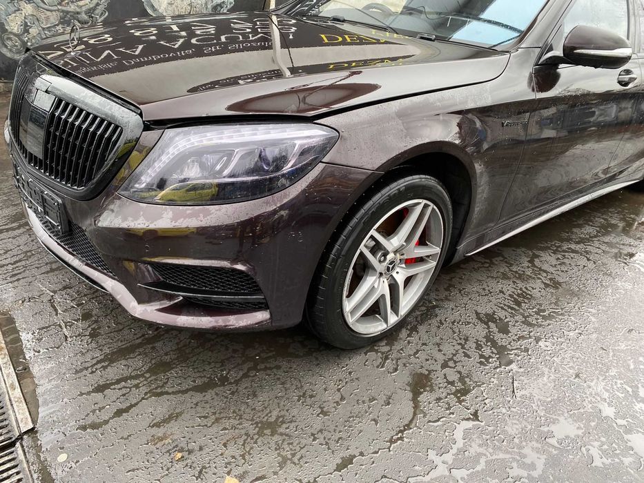 Dezmembrez s class w222 s500e 3.0 benzina m276/pachet amg w222/capota/