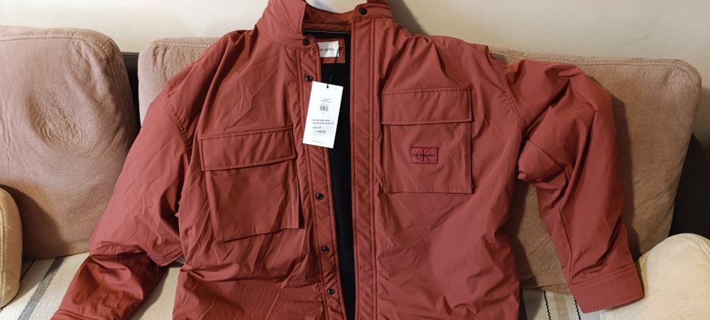 Чисто Ново, Оригинално яке Calvin Klein от Италия XXL