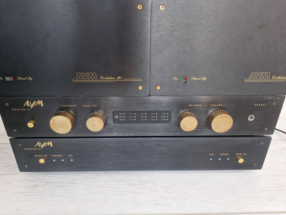 Sistem audio high-end AVM Evolution power preamplificator