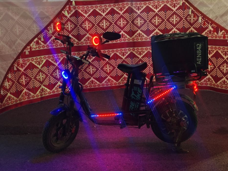 2-АКБ,Электровелосипед френт байк