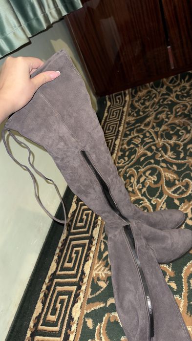 Ботфорты теплые