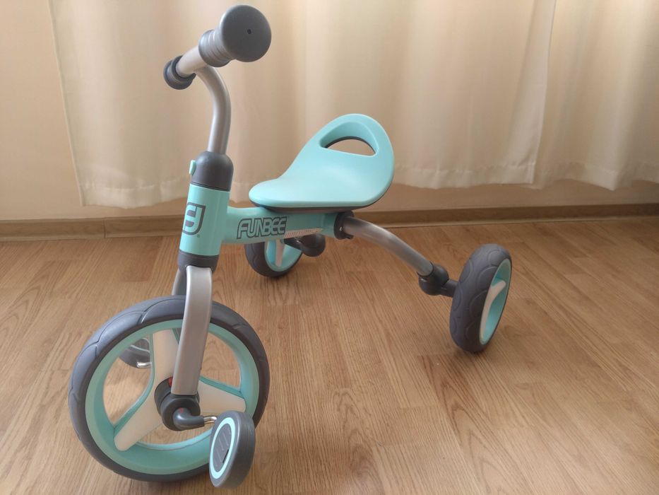 Детско колело с педали 2 в 1 (триколка, баланс колело)  - FUNBEE