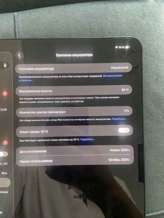iPad2024 pro 13 M4 кепілділкпен