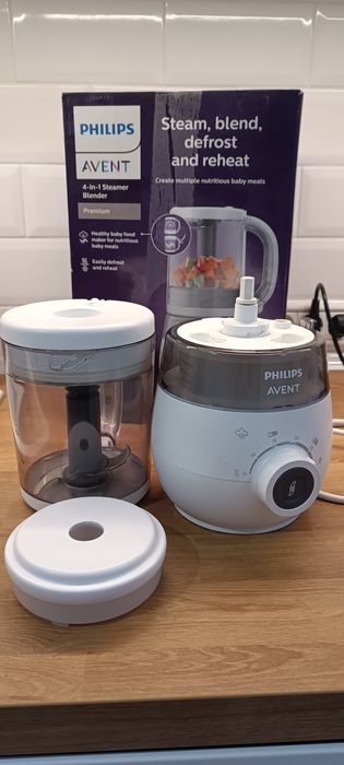 Philips Avent – Aparat de gătit cu abur și blender 4 în 1 – stare foarte bună