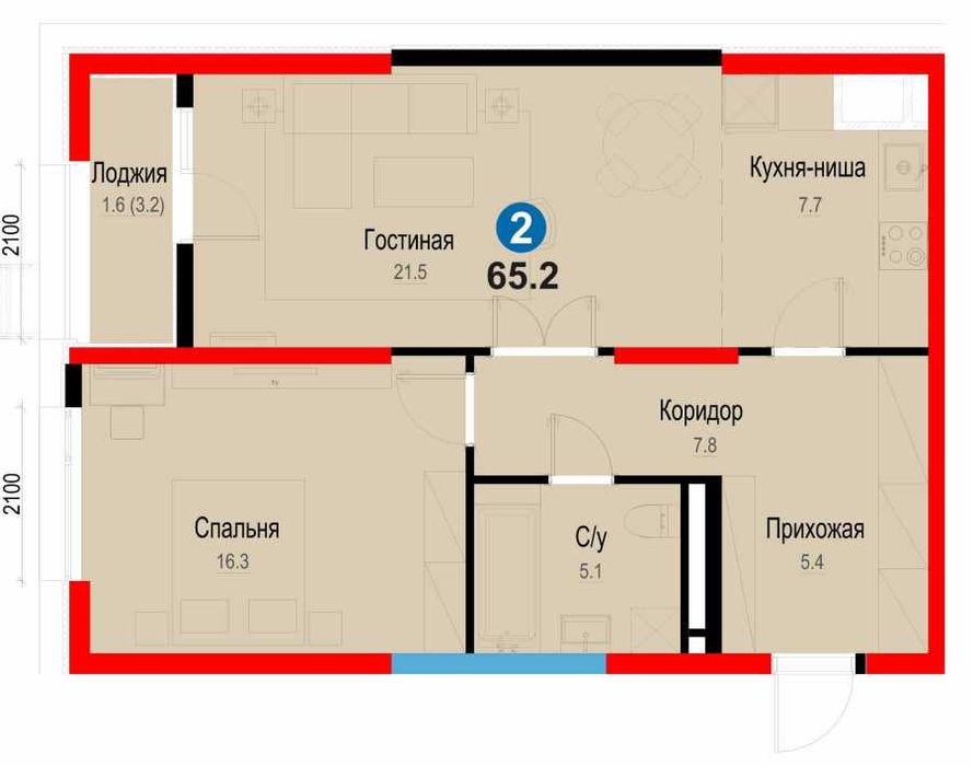 1-кв.м. по 885 у.е., метро рядом ,Яшнабадский район  (XS)