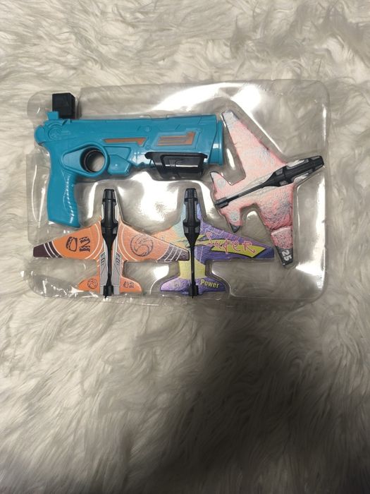 Armă de jucărie miscellaneous Catapulta-pistol cu avioane17cm