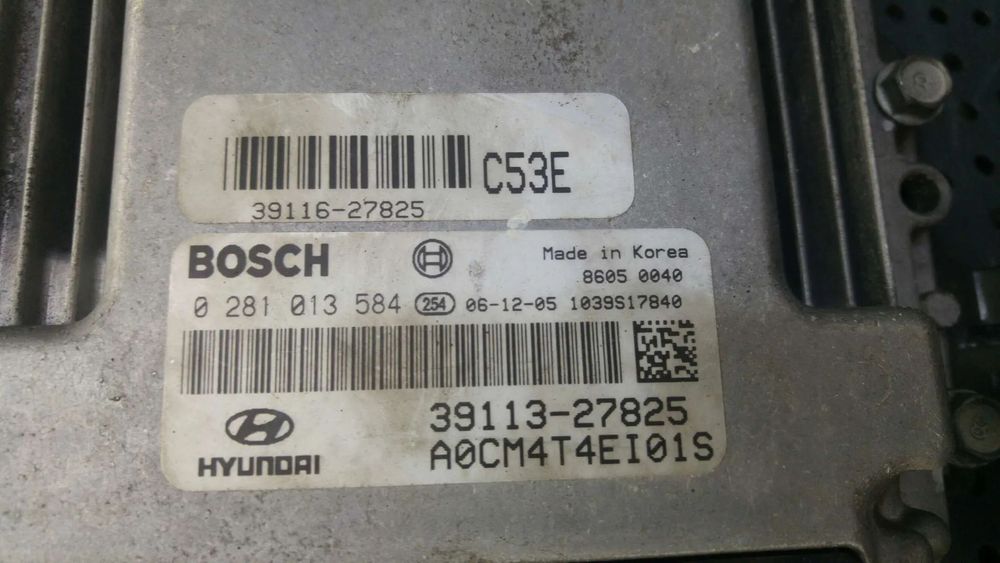 Ecu calculator motor 2.2 crdi hyundai santa fe 2 cm 3911627825 0281013584 3911327825 a0cm4t4ei01s