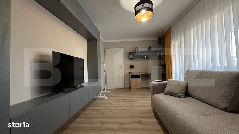Apartament central, 2 camere, totul nou, renovat, mobilat si utilat