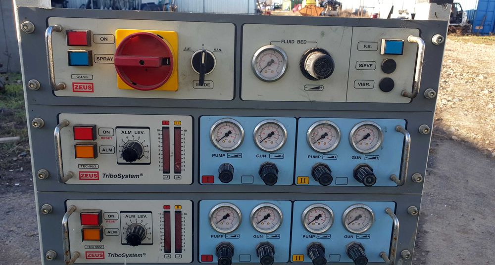 Aparat vopsit electrostatic