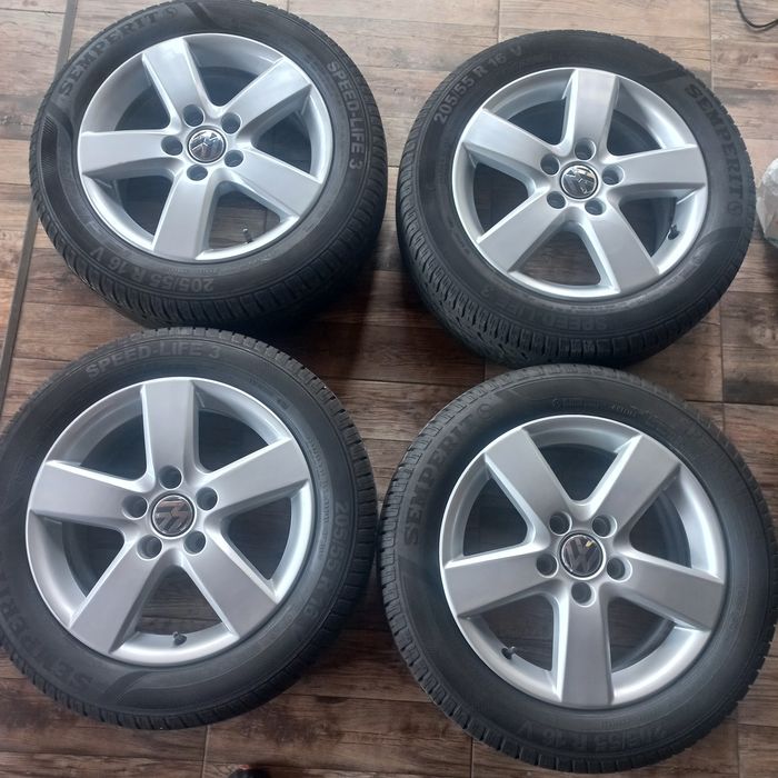 Roti aliaj vara vw 205/55 R16.J5x112/Et 50