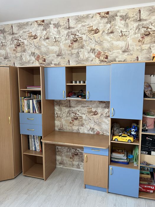 Детская угловая стенка