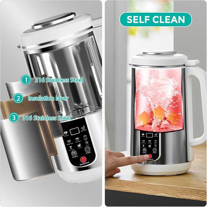 Уред за ядково мляко Soy Milk Machine,Гаранция