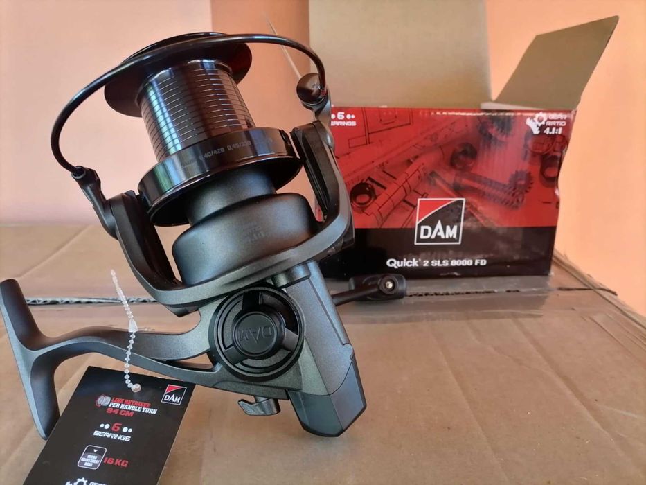 Vand 8 Mulinete DAM Quick 2 SLS 8000 si 8 Mulinete de 7000