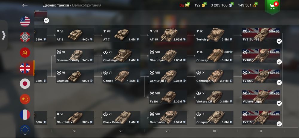 Аккаунт в танках вг WoT Blitz