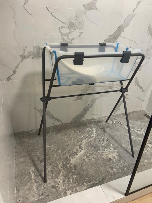 Cadita pliabila cu suport STOKKE