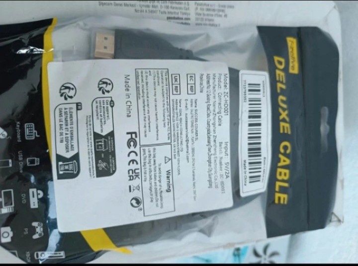 Cablu tata-tata 4k ultra, placat cu cupru