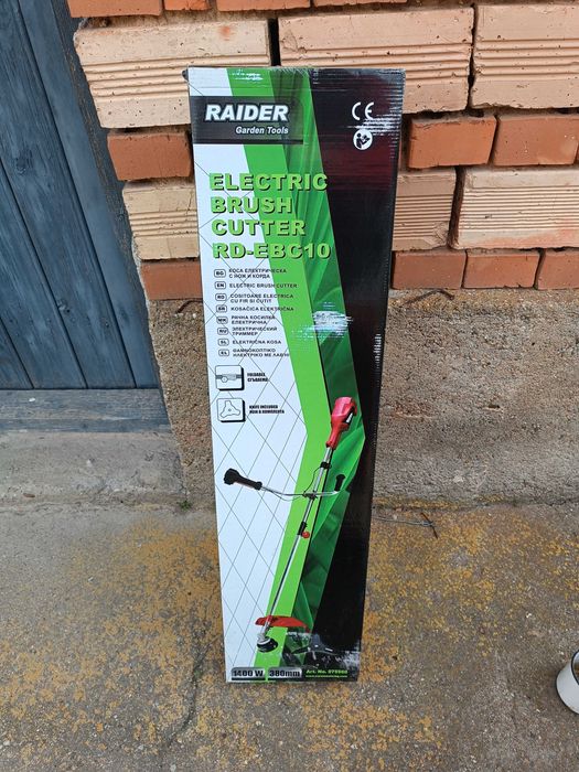 Електрическа коса Raider RD-EBC10 (1400W) с нож и корда – Като нова, с ГАРАНЦИЯ!