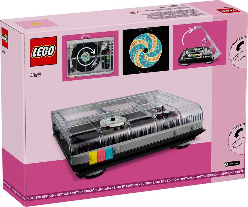 LEGO 40699 Retro Record Player -NOU- editie limitata