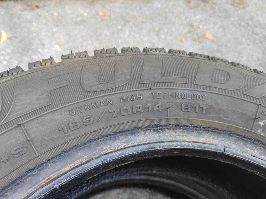 165/70/14 2бр.Fulda Зимни гуми