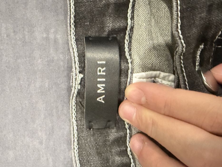 Vand blugi Amiri Mx1 gri
