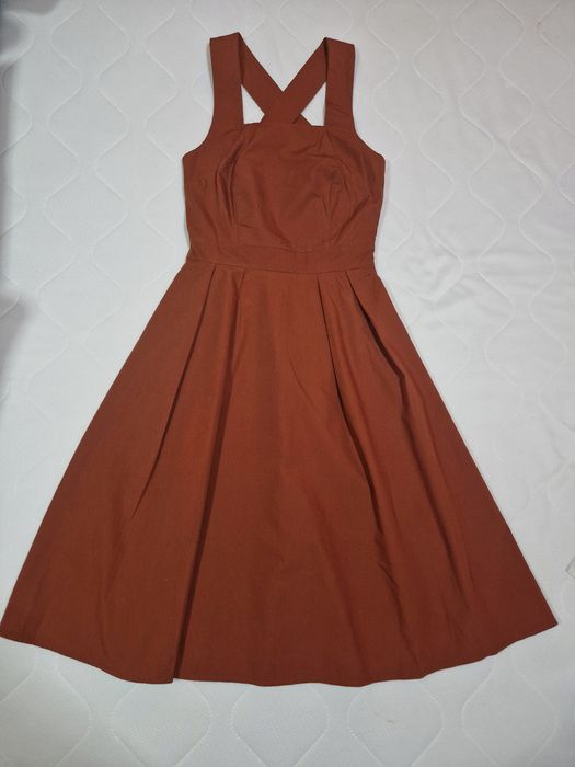 Rochie caramel superba
