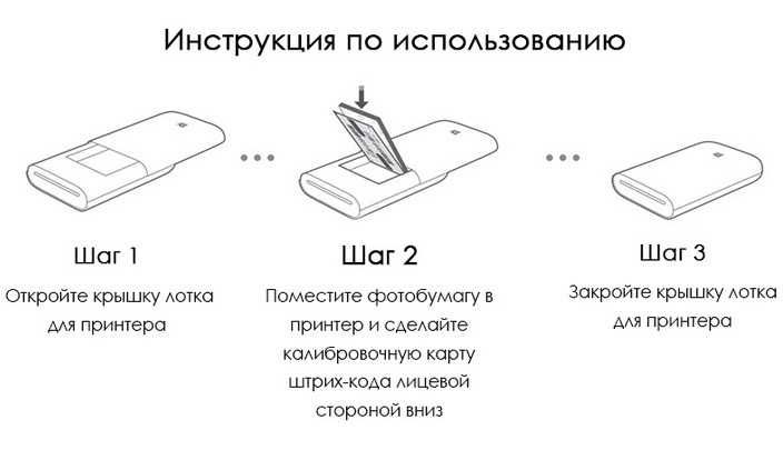 Карманный термопринтер Xiaomi Mijia AR ZINK Photo Printer