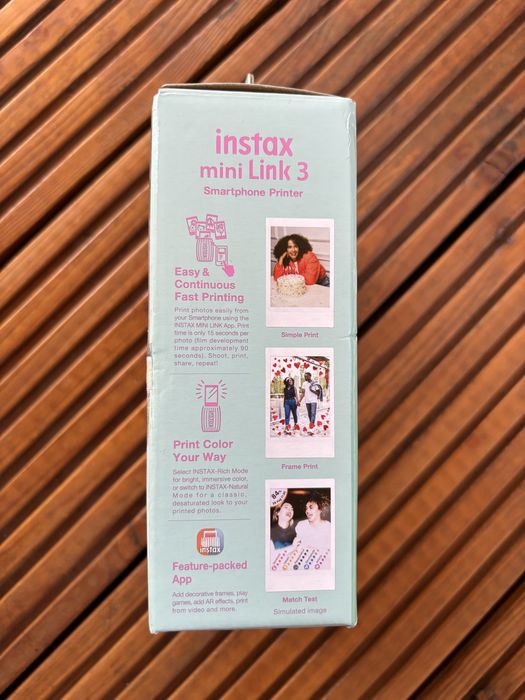 Smartphone Printer Fujifilm instax mini link 3