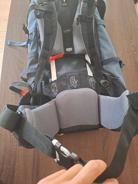 Туристическа раница Forclaz mt100 60l easyfit