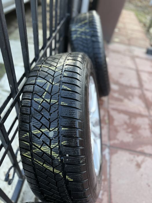 Set jante + anvelope de iarna bmw originale