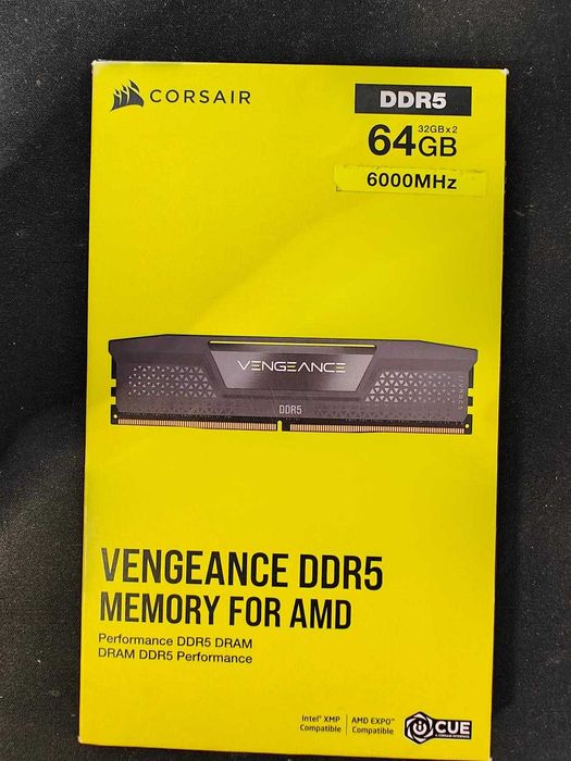Memorie Corsair Vengeance 64GB (2x32GB) DDR5, 6000MT/s