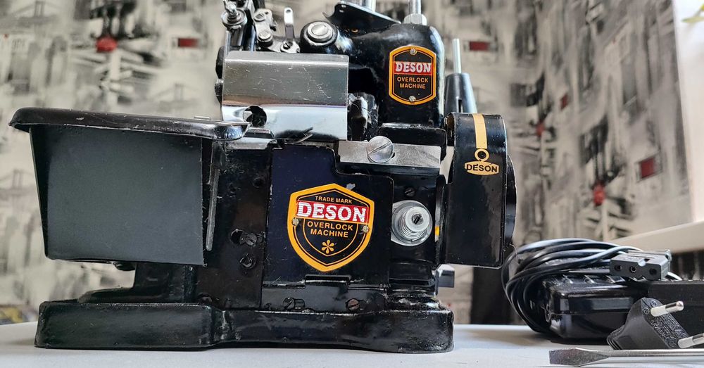 Deson overlock machine, оверлок, джаном