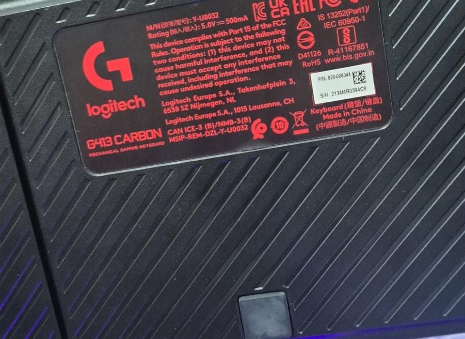 Tastatura Logitech g413 ‼️100%