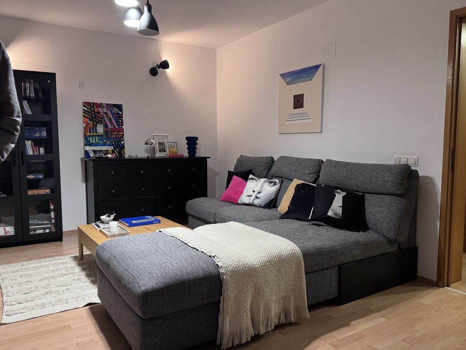 Canapea modulara Ikea Lidhult. Configuratie gigant, ca Noua,