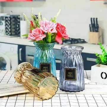 Ваза стеклянная для цветов и сухоцветов – ПОДАРКА