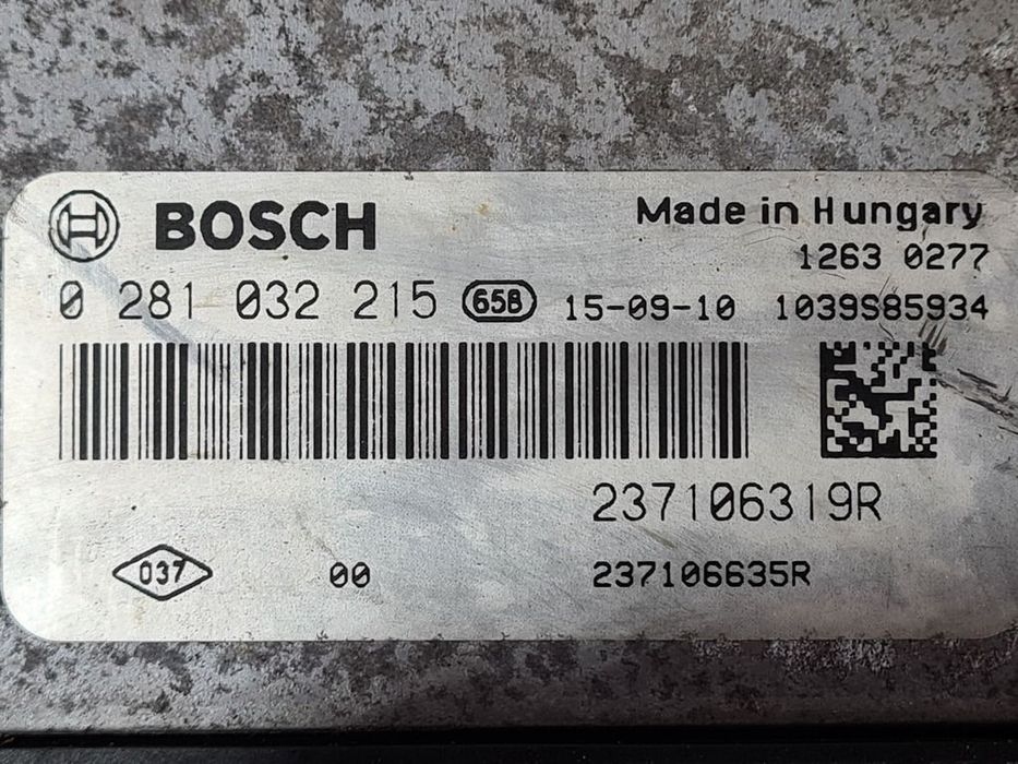 Calculator motor Dacia Dacia Logan II MCV 1.5 dCi 2013 - 2016 90CP Manuala K9K612 K9K626 ...